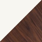 Walnut & White