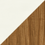 Beige & Light Walnut