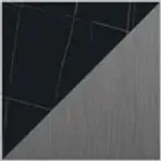 Schwarz und Grau