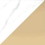 White & Gold