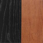 Walnut & Black