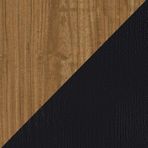 Dark Wood & Black