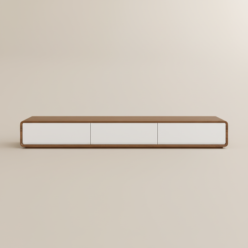 62.99"Modern Wood TV Stand