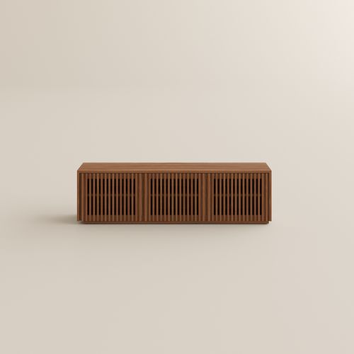 59" Modern Wood TV Stand