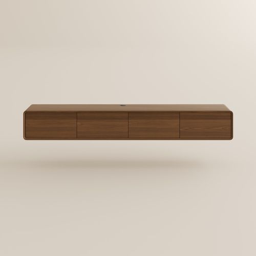 78.74"Mid-Century Modern Floating TV Stand