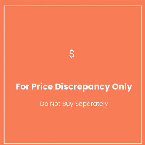 For Price Discrepancy Only Not Buy Separately 14269