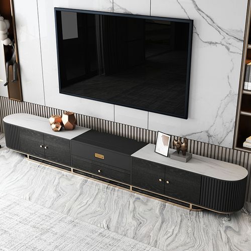 Modern TV Stand with Projector Cabinet