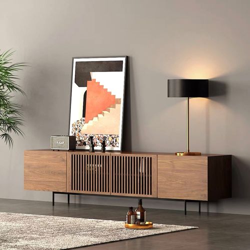Modern Wood TV Stand