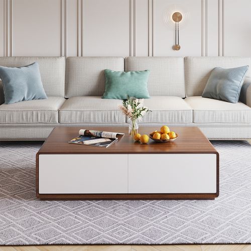 Tavolino da caffè moderno rettangolare