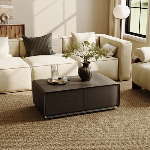 39" Rectangular coffee table with 2 Drawers
