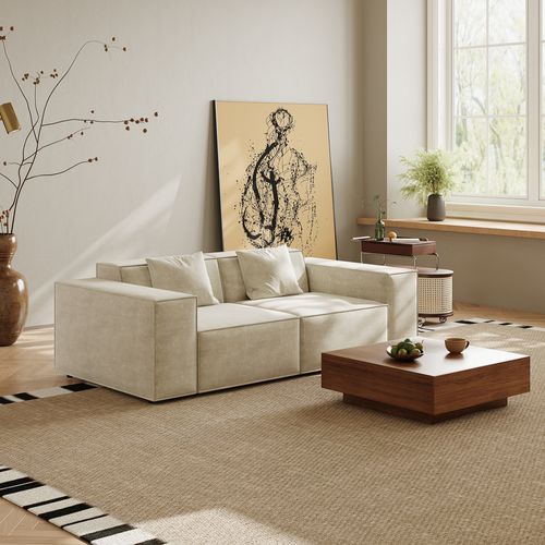 2-3 Seater Minimalist Sofa Set & Coffee Table