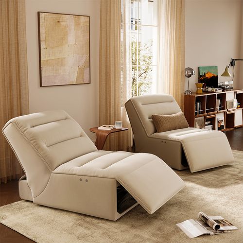 67" Modern Power Reclining Loveseat for Apartment