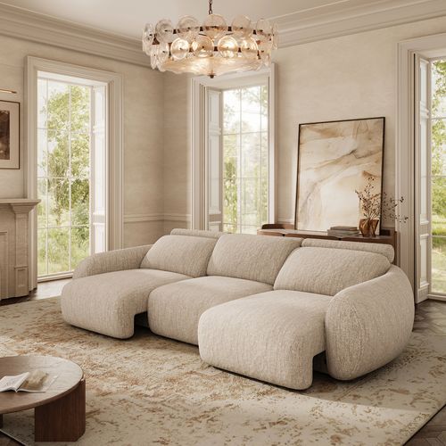 Mila Oversized Reclining Sofa Bed With Waterproof Chenille