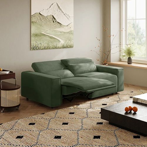 200'' Power Reclining Sofa Couch Recliner