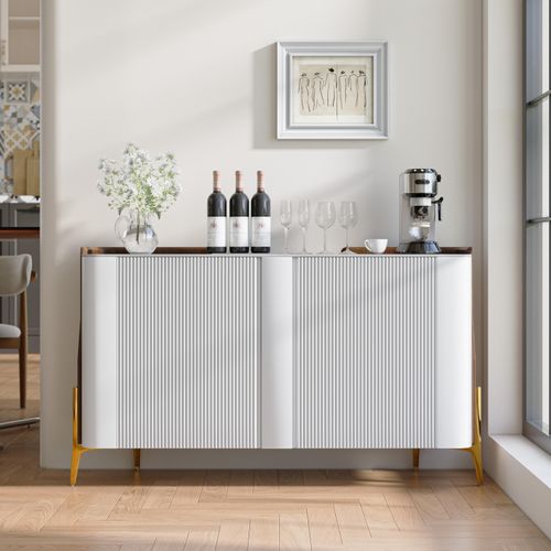 57'' Modern Storage Cabinet with Pandora Sintered Stone Top