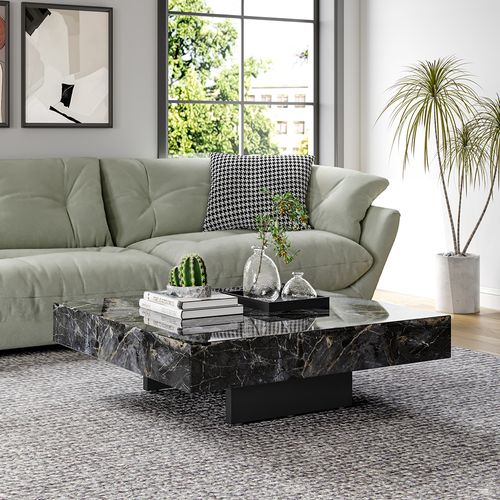 Modern Black Coffee Table