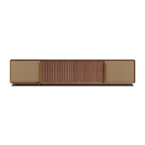 $50 Deposit| 90.5'' Walnut Two-Axis Motorized Media Console for UST Projector CSUC102
