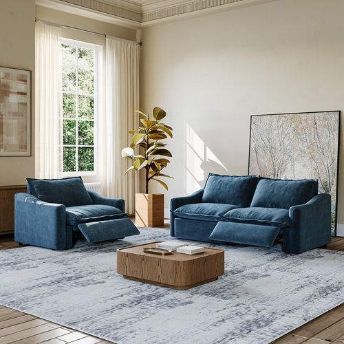 2-Piece Power Recliner Sofa Set