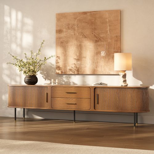 94.49"Mid-Century Modern TV Stand