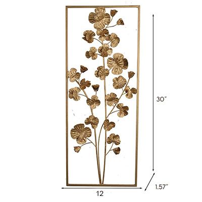 Golden Wall Décor