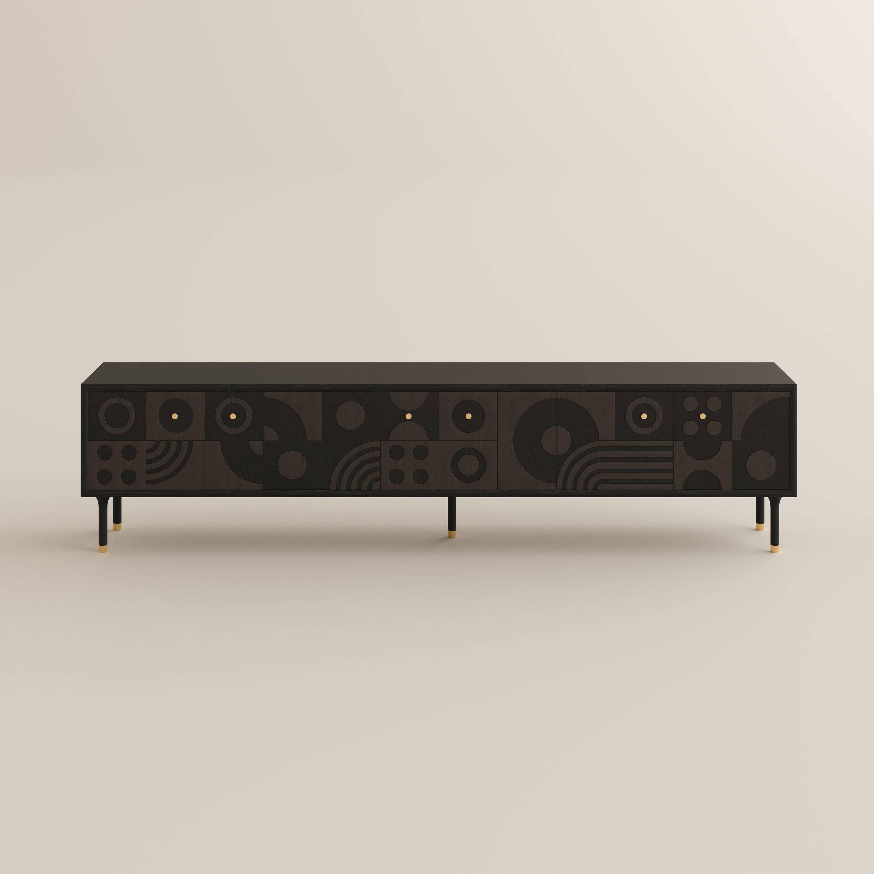 Smoke Gray MDF TV Stands