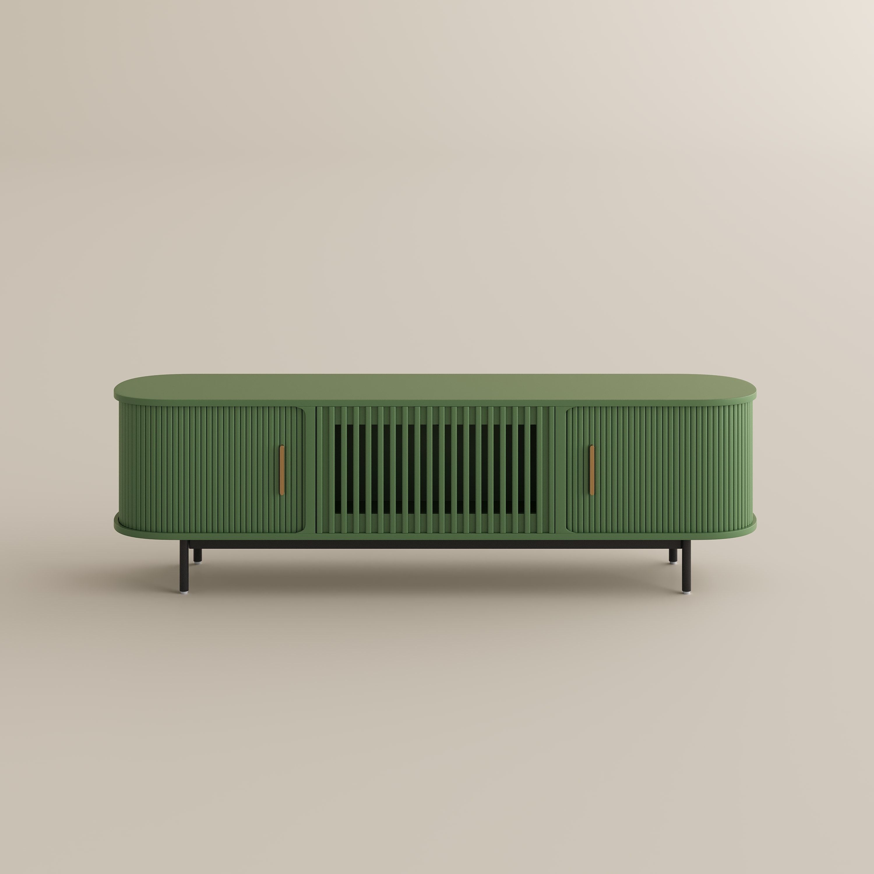 Modern Green Plywood TV Stands