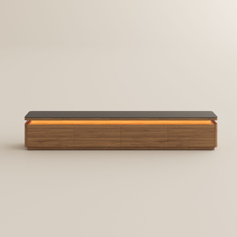 with Drawers White MDF TV Stands