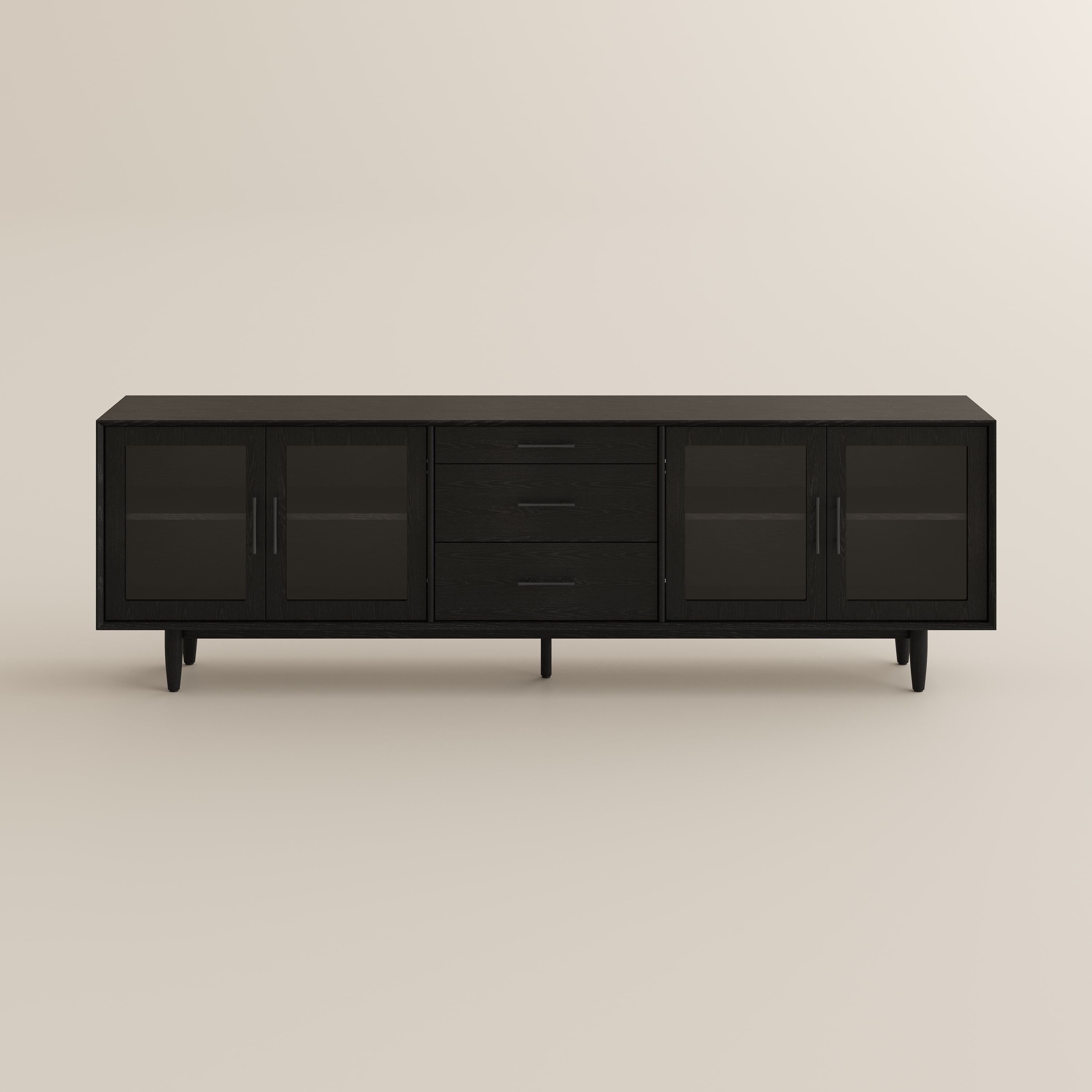 Black MDF TV Stands
