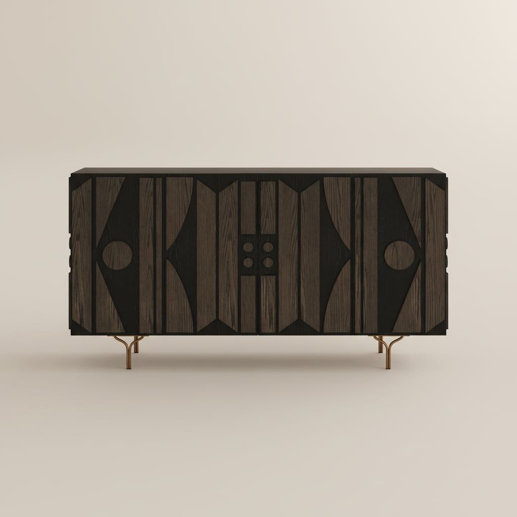 Tall Smoky MDF TV Stands