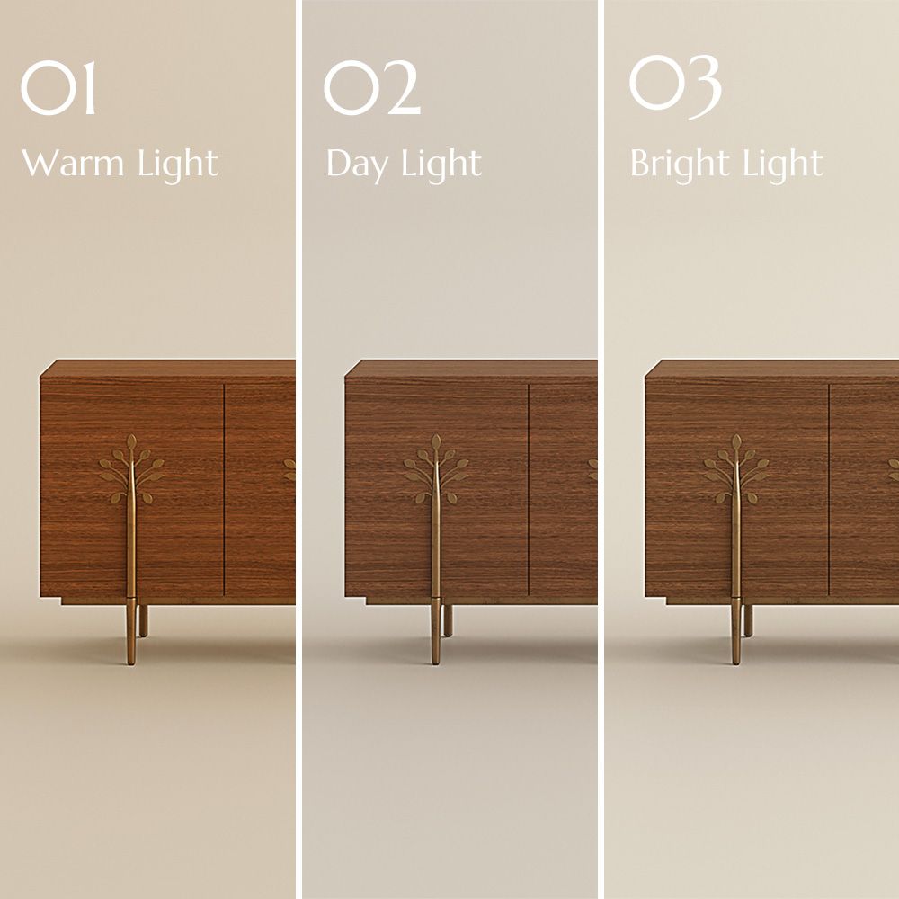 Walnut Color MDF TV Stands