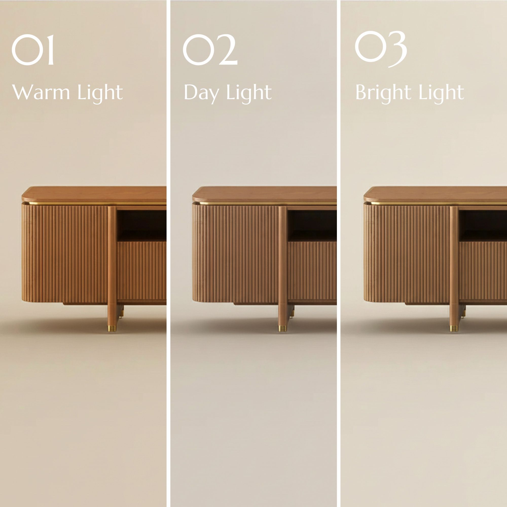 Silva Walnut Color Plywood TV Stands