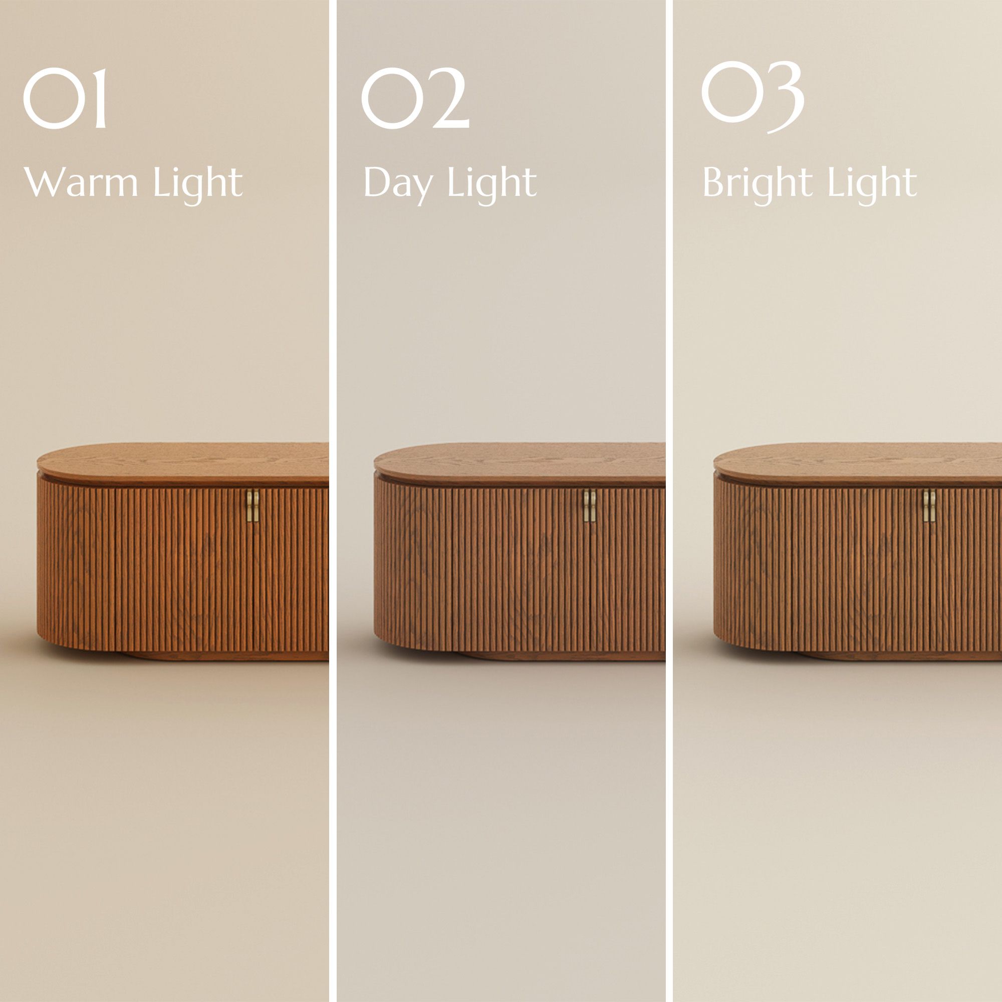 with Storage Walnut Color Plywood TV Stands