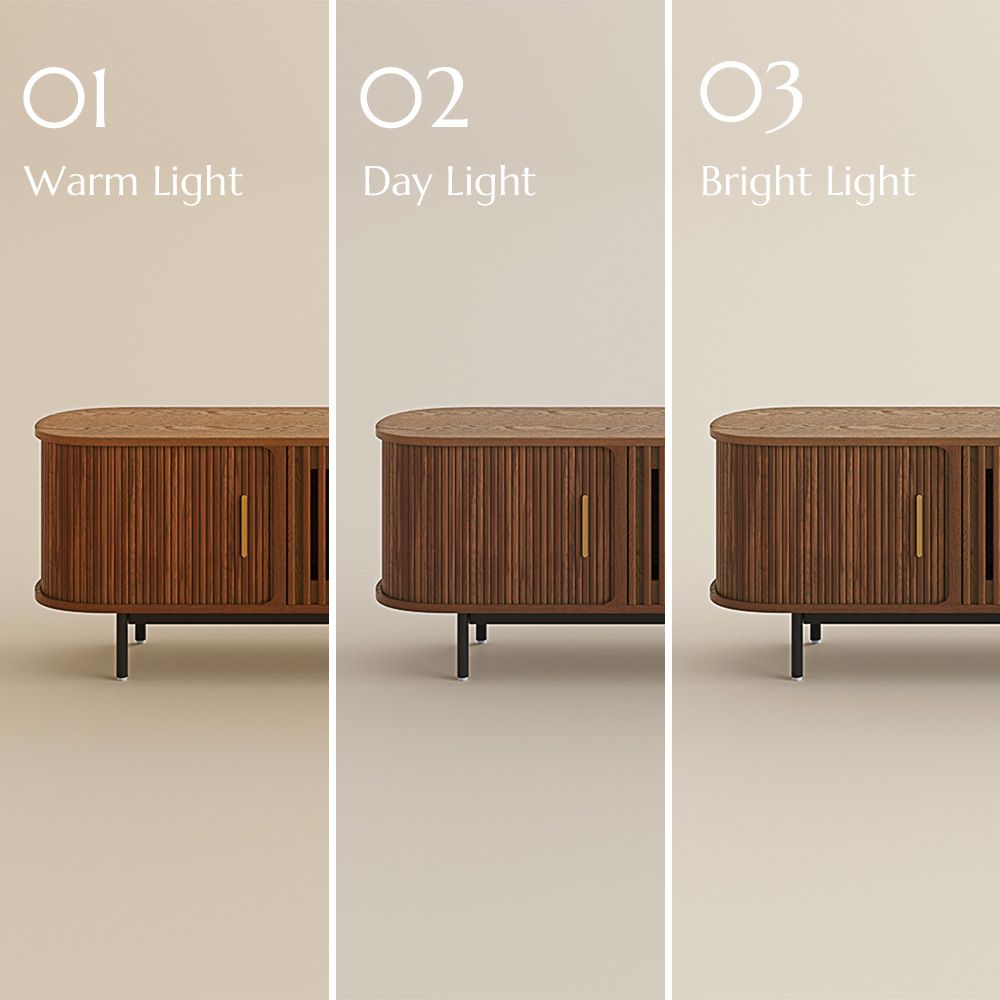 Walnut Color Living Room Set