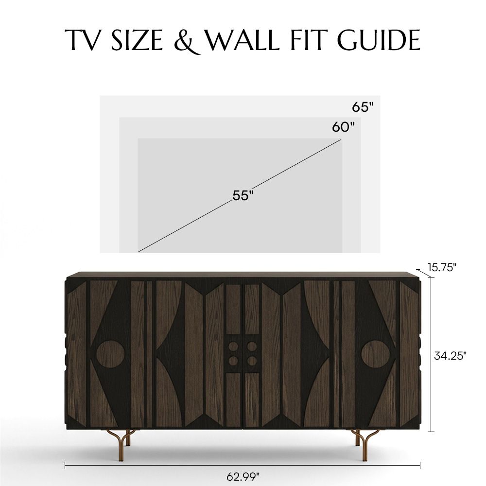 Partly Assemble Smoky MDF TV Stands