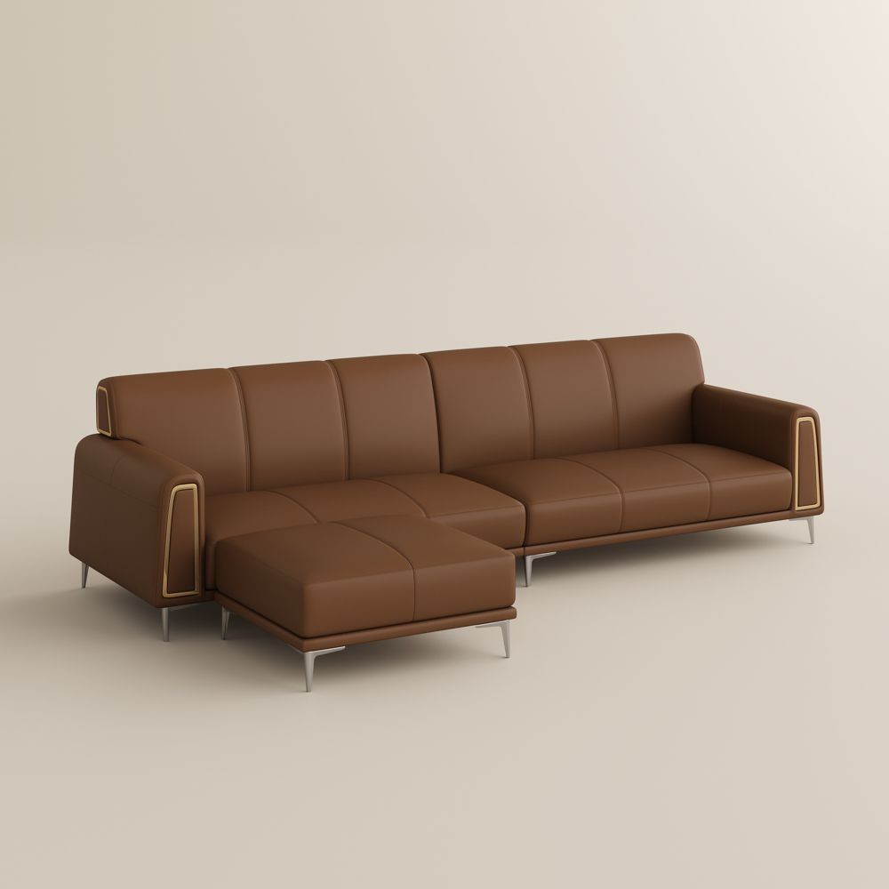 Leather Brown Leather Sofas & Loveseats