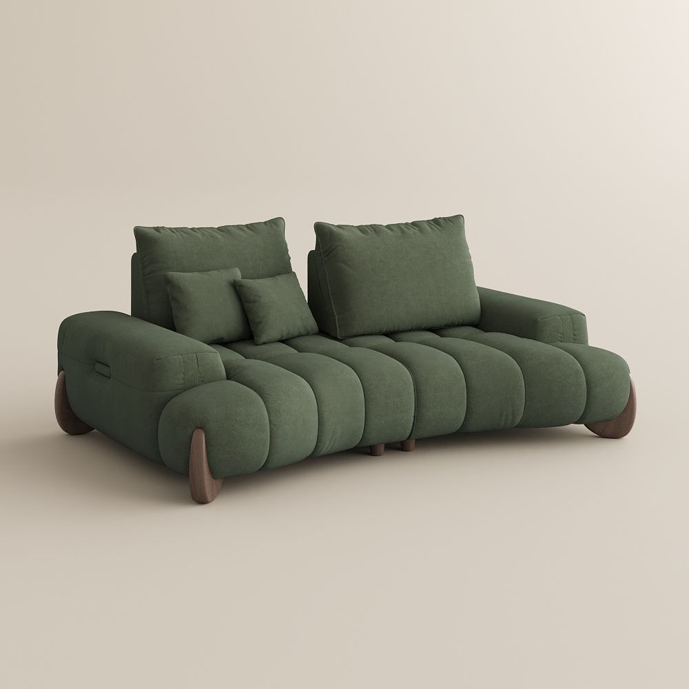 Wood Green Fabric Sofas & Loveseats