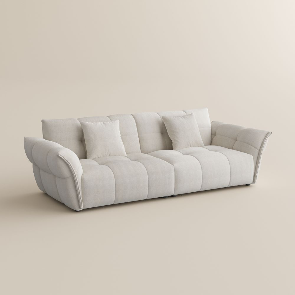Modern Beige Chenille Sofas & Loveseats