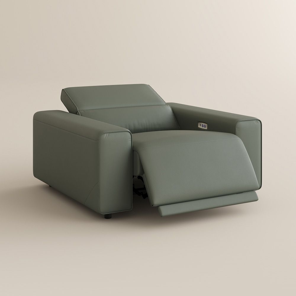 Green Eco-friendly Microfiber Leather Smart Furniture