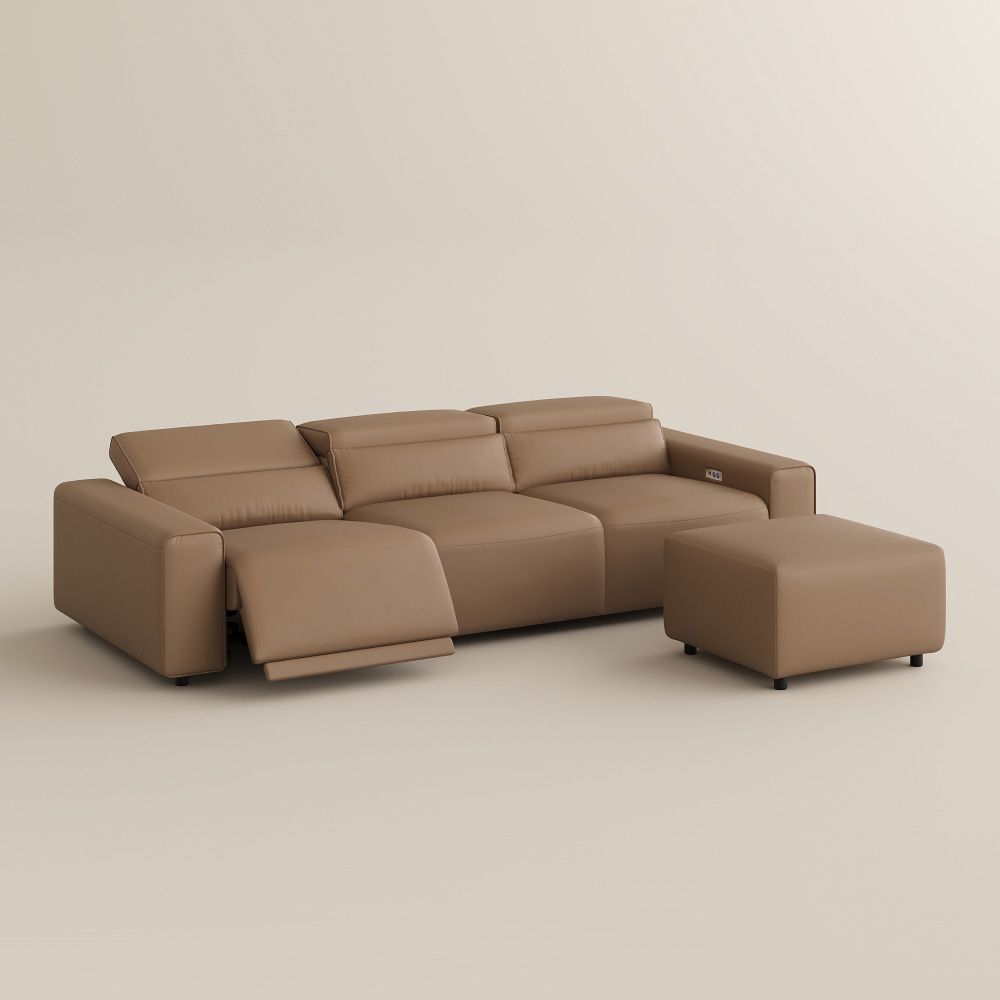 for 4 Khaki Eco-friendly Microfiber Leather Smart Furniture