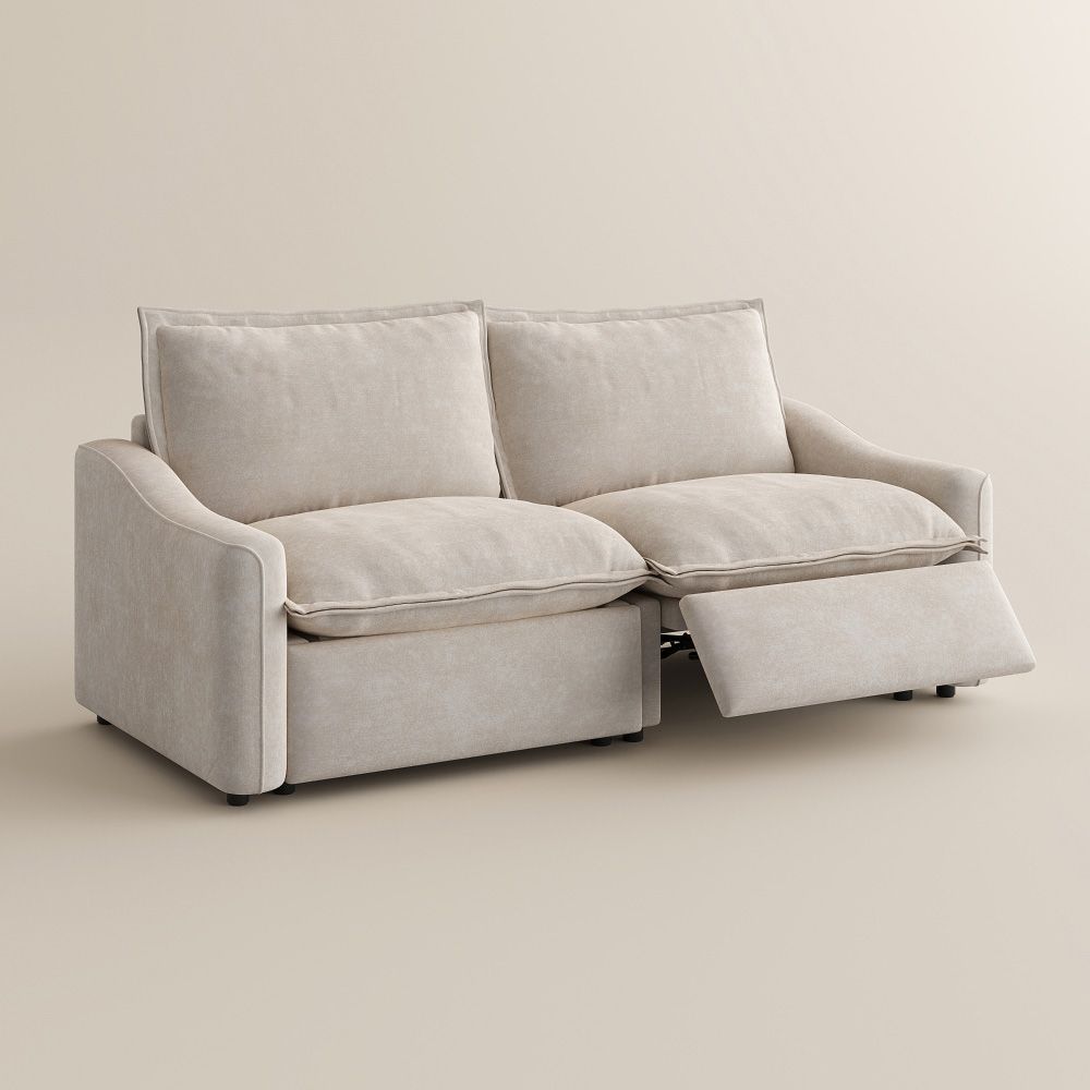 Beige Fabric Smart Furniture