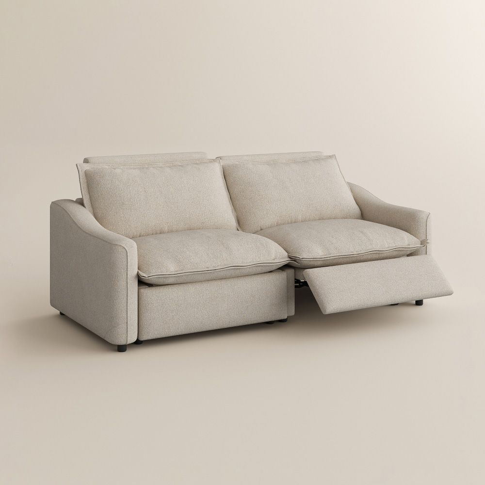 Very Relaxed Beige Linen Smart Furniture