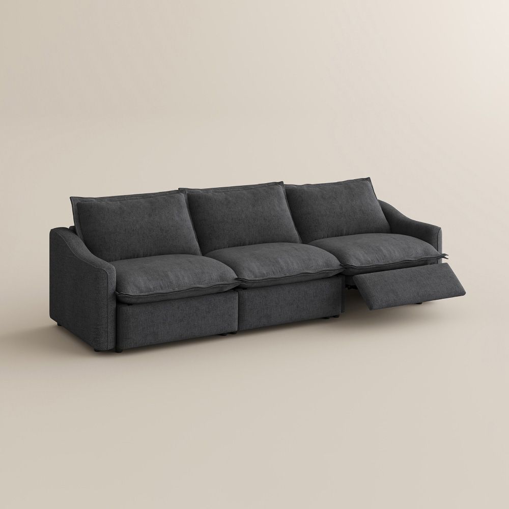Modular Gray Fabric Smart Furniture