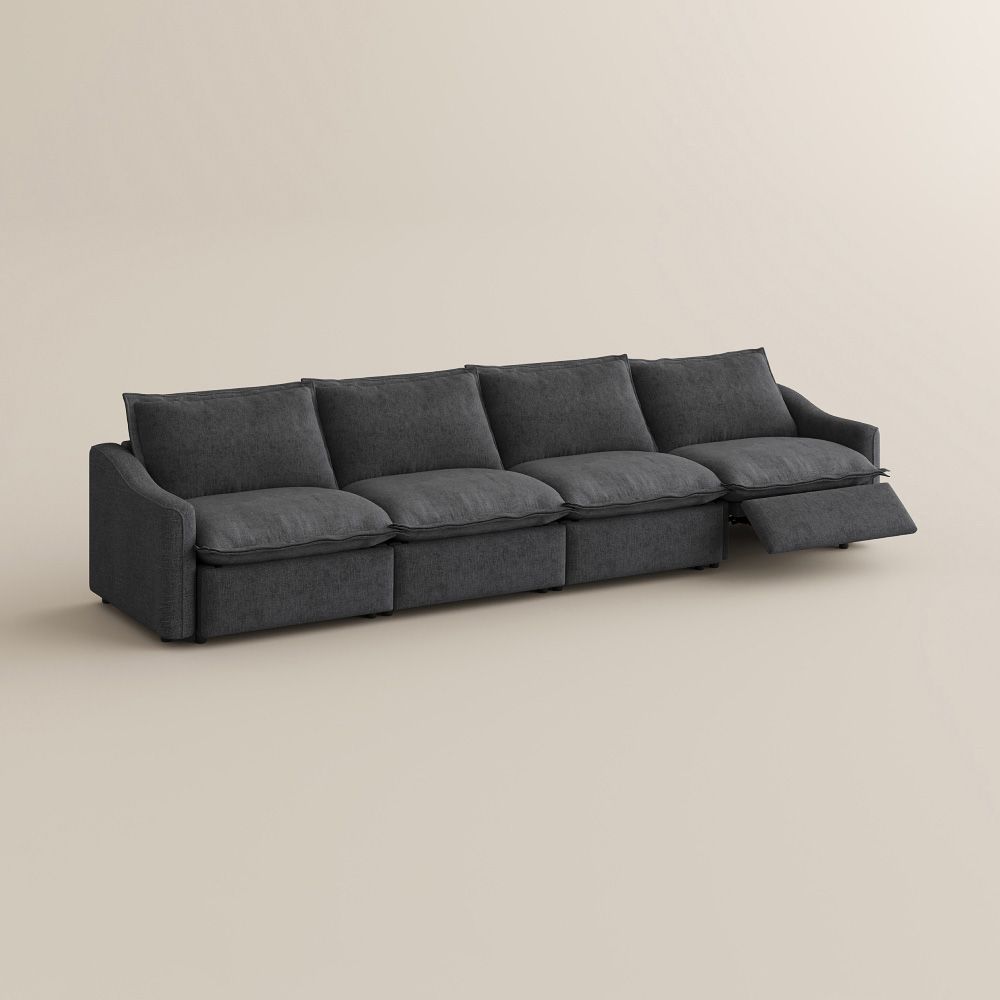 Luxury Gray Velvet Smart Furniture