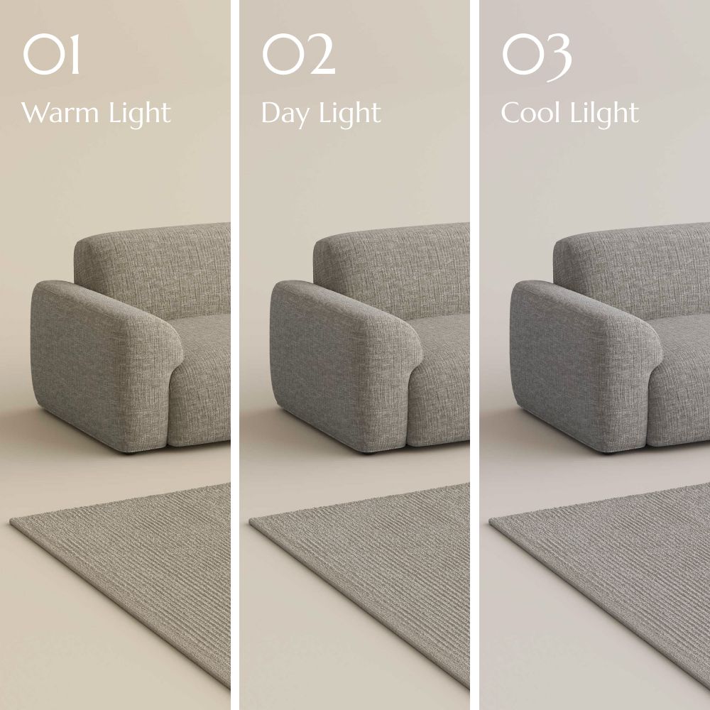 Light Brown Chenille Fabric Power Reclining Sofas