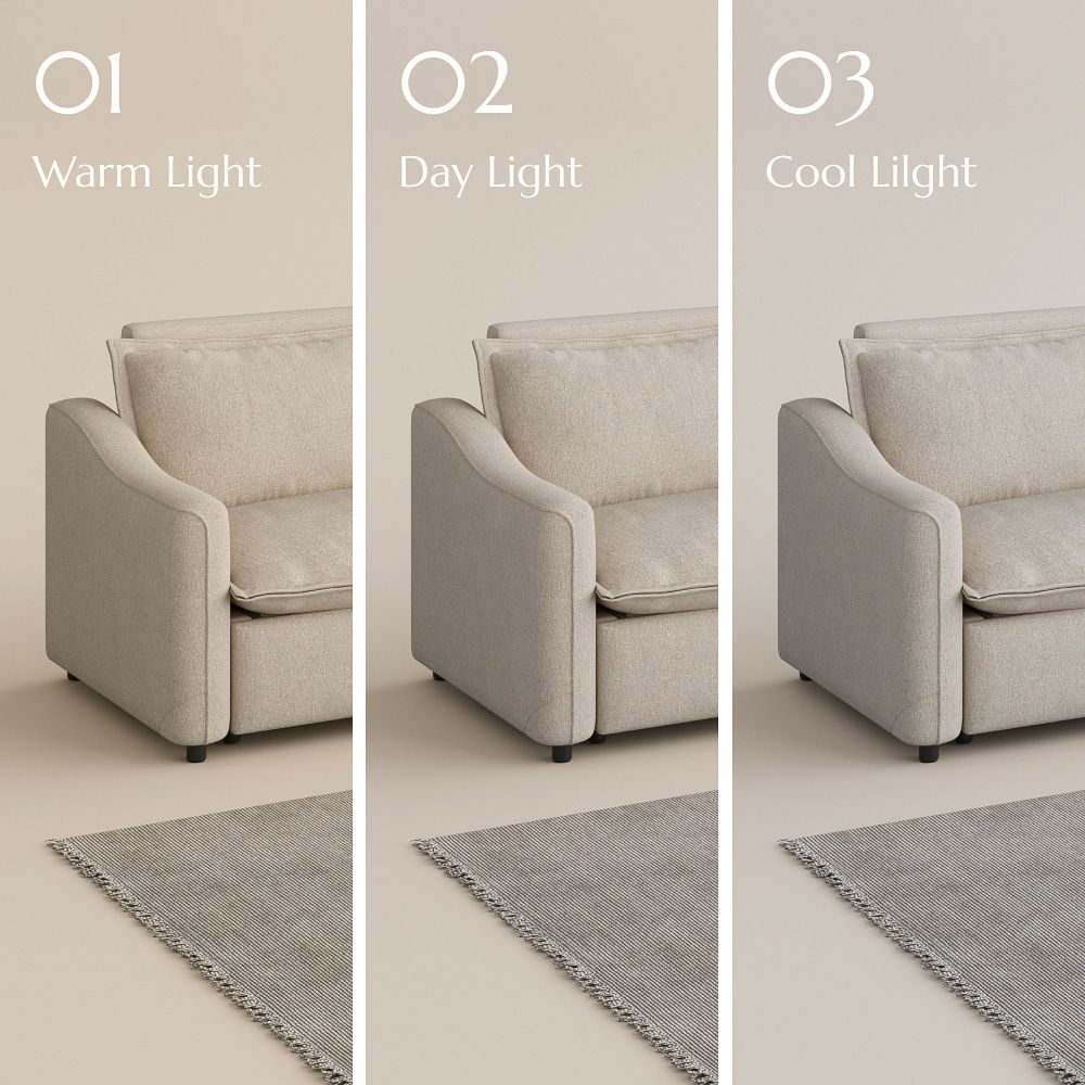 Apartment Beige Linen Smart Furniture