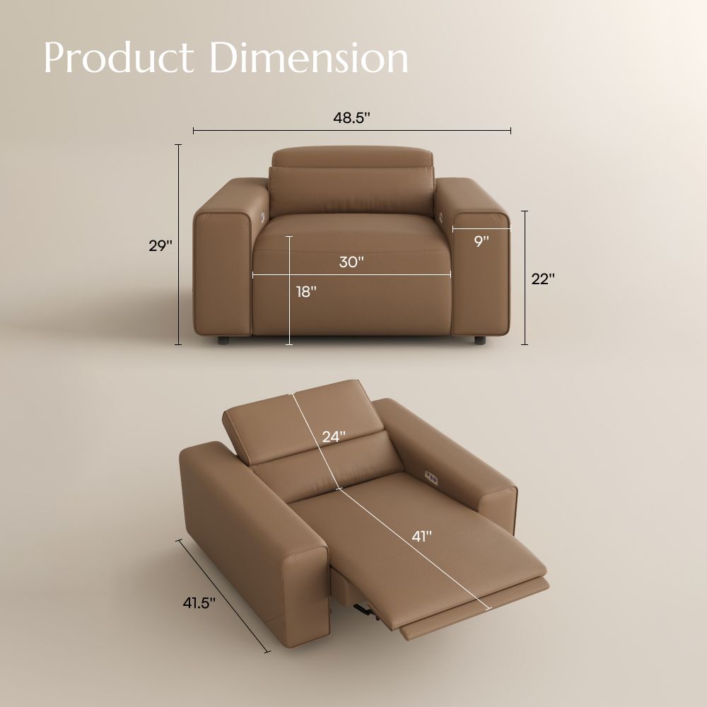 Green Eco-friendly Microfiber Leather Smart Furniture