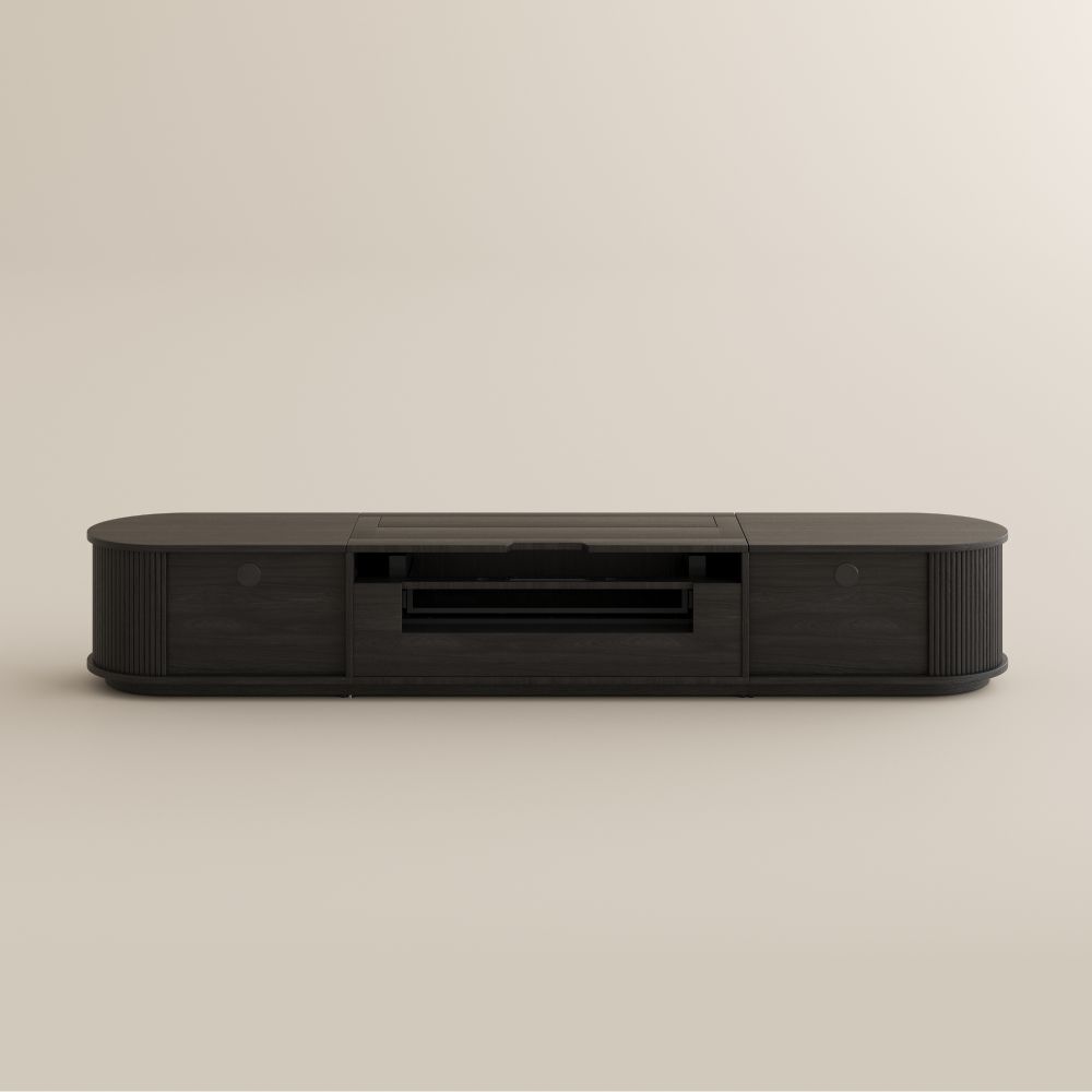 Black Electric TV Stands