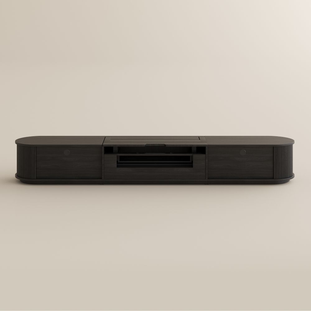 Black Electric TV Stands