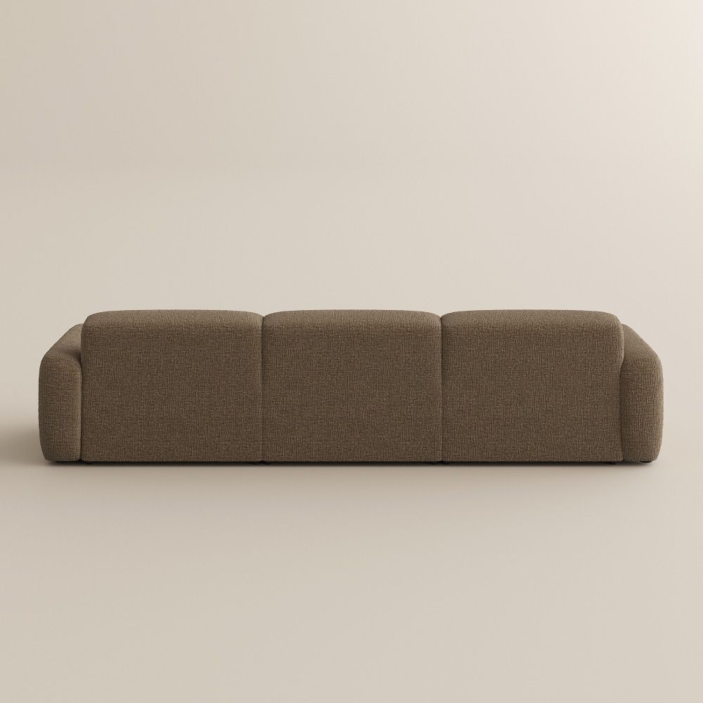 Dark Khaki Chenille Fabric Power Reclining Sofas