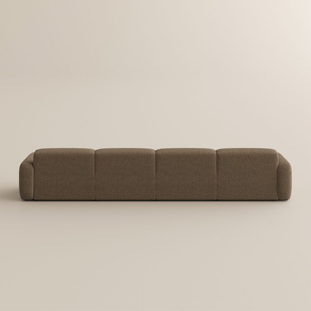 Dark Khaki Chenille Fabric Power Reclining Sofas